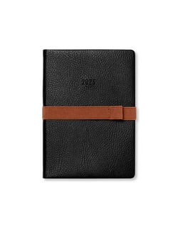 Agenda semainier 2026 Letts of London - Noir - A6 10,5 x 14,8 cm - Oslo