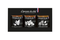 Coffret de 3 mini pots pralinés - L'épicerie du chef - 300 g