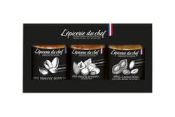 Coffret de 3 mini pots pralinés - L'épicerie du chef - 300 g