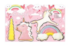 Lot de 4 emporte-pièces ScrapCooking® - Licorne