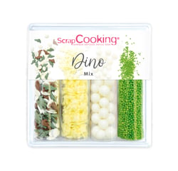 Décorations en sucre ScrapCooking® - Mix dinosaure - 61 g