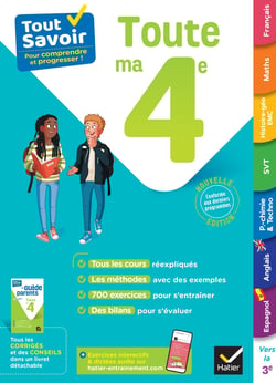 Tout savoir : toute ma 4e