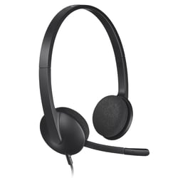 Casque-micro PC Logitech - H340 - Filaire - Noir