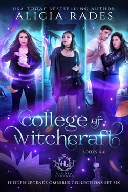 College of Witchcraft: Books 4-6 - Hidden Legends Omnibus Collections, #6