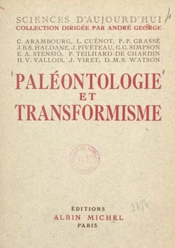 Paléontologie et transformisme