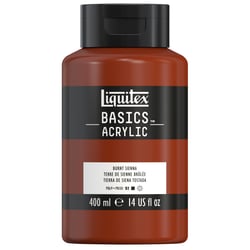 Acrylique Liquitex Basics - 400 ml - terre de sienne brûlée