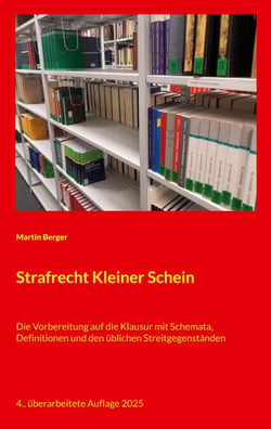 Strafrecht Kleiner Schein - Die Vorbereitung auf die Klausur mit Schemata, Definitionen und den üblichen Streitgegenständen