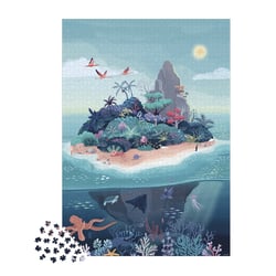 Puzzle - L'île mystérieuse - 2000 pièces