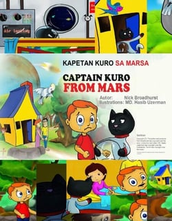 Kapetan Kuro Sa Marsa - Captain Kuro From Mars European Language Books, #17