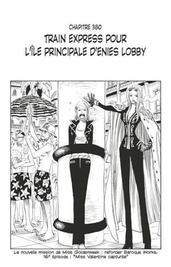 One Piece édition originale - Chapitre 380 - Train express pour l'île principale d'Enies Lobby