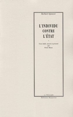 L'Individu contre l'état - La Philosophie Française