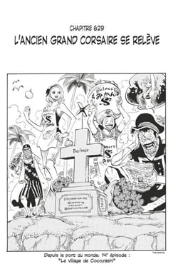 One Piece édition originale - Chapitre 629 - L'ancien grand corsaire se relève