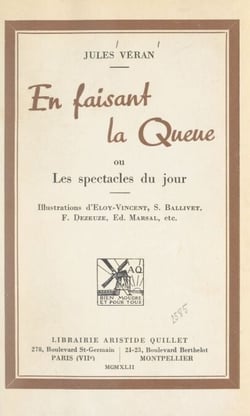 En faisant la queue - Ou Les spectacles du jour