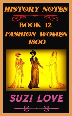 Fashion Women 1800 History Notes Book 12 - History Notes, #12