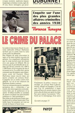 Le Crime du Palace - Enquête sur l'une des plus grandes affaires criminelles des années 1930