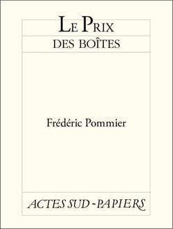 Le Prix des boîtes