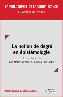 La notion de degré en épistémologie