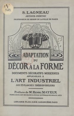 Adaptation du décor à la forme - Documents décoratifs modernes applicables à l'art industriel