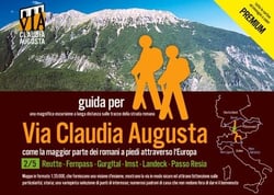 trekking via Claudia Augusta 2/5 Tirol PREMIUM - guida per una magnifica escursione a lunga distanza lungo la strada romana (PREMIUM = tutte le cartine ed immagini a colori)