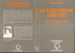 Un totalitarisme sans Etat - Essai d'anthropologie politique à partir d'un village burkinabé