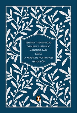 Pack Jane Austen: Obra completa - Estuche con: Mansfield Park | Emma | Orgullo y prejuicio | Sentido y sensibilidad | Persuasión | La abadía de Northanger