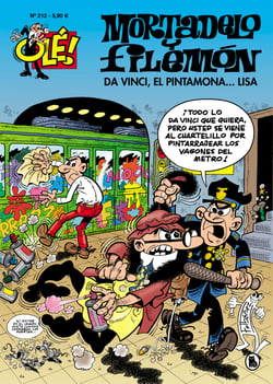 Da Vinci, El Pintamona... Lisa (Olé! Mortadelo 212)