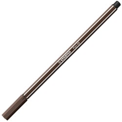 Feutre de dessin pointe moyenne - STABILO - Marron foncé - Pen 68