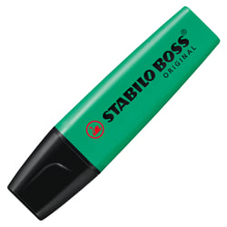 Surligneur pointe large - STABILO - Turquoise - BOSS ORIGINAL