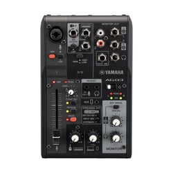 Yamaha AG03 MK2 - Table de Mixage 3 Canaux avec Interface USB - noir