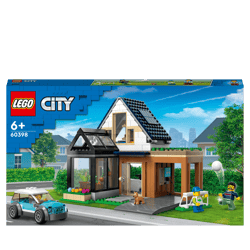 LEGO® 60398 - La maison familiale et la voiture électrique - LEGO® City