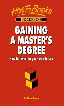 Gaining A Master's Degree - How to invest in your own future