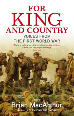 For King And Country - Voices from the First World War