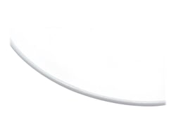 Anneau en métal blanc Créalia - 20cm
