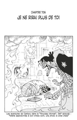 One Piece édition originale - Chapitre 706 - Je ne rirai plus de toi
