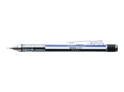 Porte-mine MONO Graph avec gomme - Tombow - MG-BS - HB - 0,5 mm - Corps noir/blanc/bleu