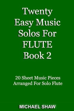 Twenty Easy Music Solos For Flute Book 2 - Woodwind Solo's Sheet Music, #8