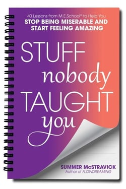 Stuff Nobody Taught You - 40 Lessons from M.E.School® to Help You Stop Being Miserable and Start Feeling Amazing