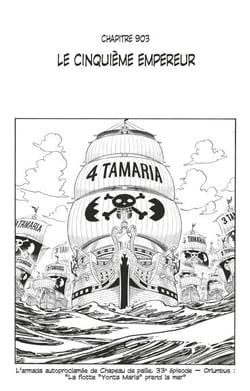 One Piece édition originale - Chapitre 903 - Le cinquième Empereur