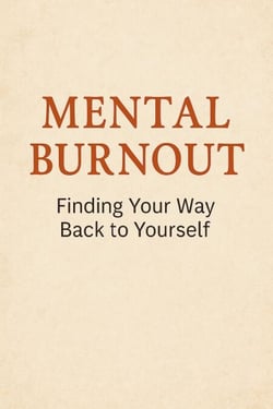 Mental Burnout eBook – A Gentle Guide to Recovering from Exhaustion &amp; Reclaiming Your Peace – Instant Download PDF
