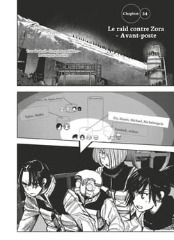 Choujin X - Chapitre 54-1 - Le raid contre Zora - Avant-poste - Partie 1