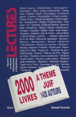 Deux mille titres à thème juif parus en français entre 1989 et 1995 - Répertoire de références bibliographiques et biographiques