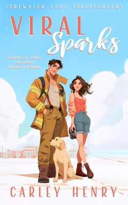 Viral Sparks: An Enemies-to-lovers Fake Dating Firefighter Romance - Tidewater Cove Firefighters, #1