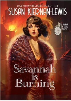 Savannah is Burning - The Savannah Time Travel Mysteries, #4