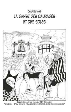 One Piece édition originale - Chapitre 649 - La danse des daurades et des soles
