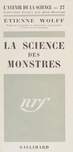 La science des monstres