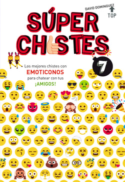 Súper Chistes con Emoticonos (Súper Chistes 7) - Chistes para niños con emoticonos divertidos. Libro para niños y niñas 5-6, 7-8, 9-10 años.