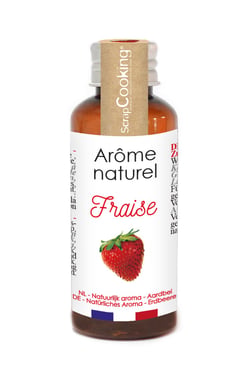 Arôme naturel liquide ScrapCooking® - Fraise - 40 mL