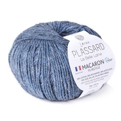 Fil à tricoter Plassard - Macaron - Jeans