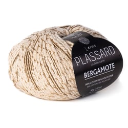 Pelote de fil à tricoter - Plassard - Bergamote - Sable