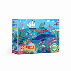 Puzzle 20 pièces - Exploration marine